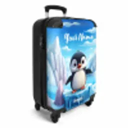 Pietertje pinguïn NBS - Handbagage koffer - Kinderen Unisex middel -productfoto_3d