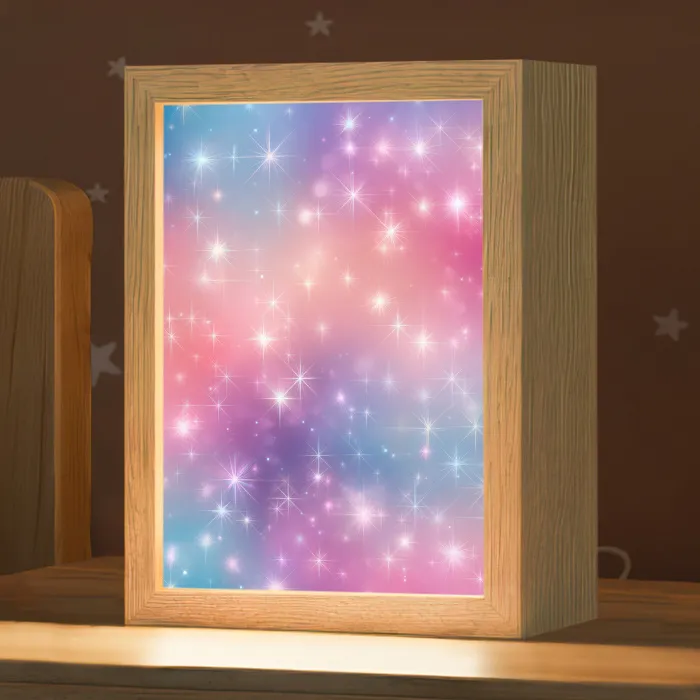 Sterren - Abstract - Kleuren Light Box met kabel klein -zzz_3d_website