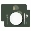 Kop - Bloemen - Groen - Koffie Placemat vinyl groot -zzsfeer2_Kitchenyeah-website
