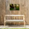 Jungle - Natuur - Trap - Bomen Tuinposter op houten frame 2 cm dik klein -sfeer4