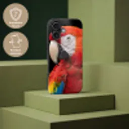 Ara - Portret - Rood Toughcase MagSafe Apple iPhone 17 klein -USP_PrintM_DE