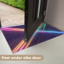 Kruisen - Lasterstralen - Neon Deurmat klein -USP_NL
