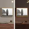 Surfplank - Zand - Zee Light Box met batterij (Wandlamp) middel -sfeer3