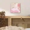 Roze - Kunst - Abstract - Modern aluminium wit klein -sfeer3