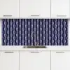 Oceaan - Touw - Blauw - Wit keuken achterwand 2 middel 871 -3d