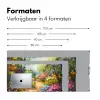 Natuur - Landschap - Bloemen - Kleurrijk Muismat XXL klein -sfeer5