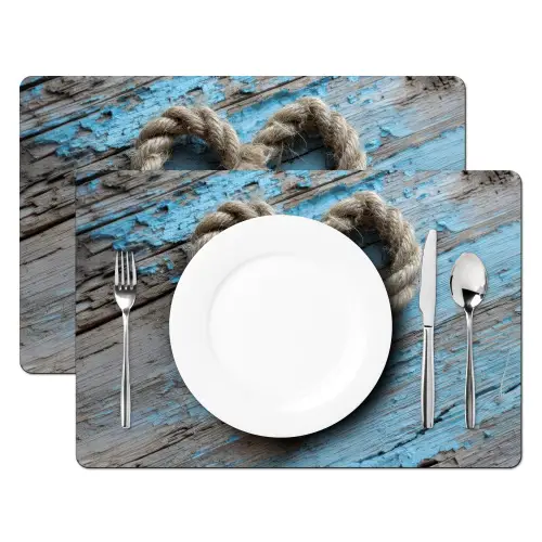 Hart - Touw - Hout - Rustiek Placemat vinyl groot -zzsfeer2_Kitchenyeah-website