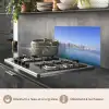 Skyline - Blauw - Zee - Gebouwen - Stad keuken achterwand spatscherm klein -usp_FR