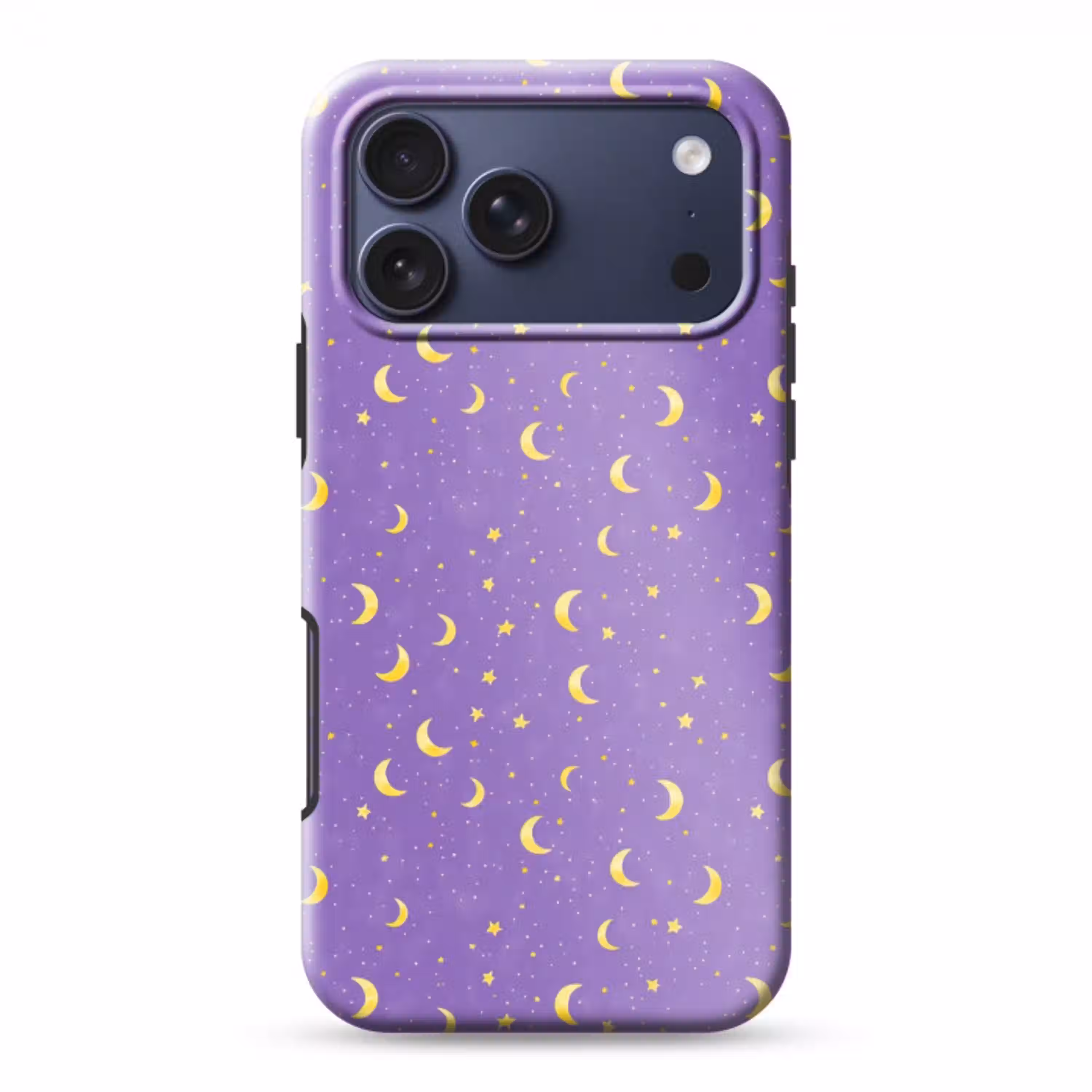 Manen - Sterren - Paars Toughcase MagSafe Apple iPhone 17 Pro Max klein 1019 -3d