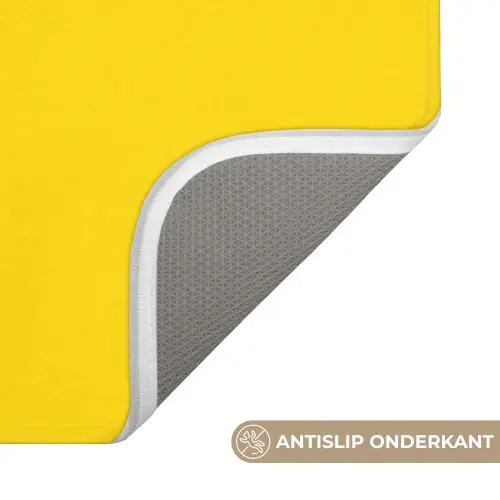 Smile - Geel - Roze Badmat klein -USP_AntislipNL