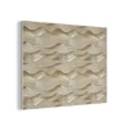 Golven - Patroon - Goud PET vilt klein 837 -3d