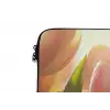 Tulpen - Roze - Zonnestralen laptophoes neopreen klein -detail