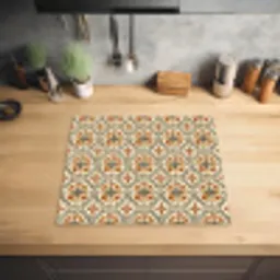 Elegant - Antiek - Kleurrijk Inductie beschermer vinyl 3mm middel 274 -sfeer5