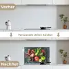 Fruitkist - Fruit - Smoothie keuken achterwand spatscherm klein -voor_na_DE