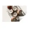 Kokosnoten - Bruin - Shaduw Muursticker klein -3d