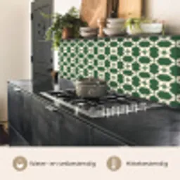 Tegel - Klassiek - Groen keuken achterwand 2 middel 871 -usp_NL