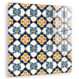Klassiek - Geometrisch - Blauw plexiglas 5mm klein 11 -zzzproduct_nieuw