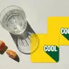 Cool - Geel - Groen onderzetter kurk middel -sfeer4