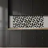 Dierenpatroon - Vlekken - Zwart - Wit keuken achterwand 2 middel 871 -sfeer1