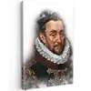 Willem van Oranje - Adriaen Thomasz - Rook canvas 2cm klein -z3d
