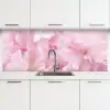 Bloemenpracht - Bloemen - Roze - Pioenroos keuken achterwand 2 middel -3d