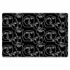 Lijn - Patroon - Gezichten - Abstract Placemat vinyl groot 368 -zzsfeer1_Kitchenyeah-website
