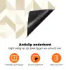 Modern - Abstract - Beige Inductie beschermer vinyl 3mm klein 276 -zzzzzzz-td-onderkant