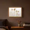 Droogbloemen - Natuur - Botanisch Light Box met batterij (Wandlamp) middel -sfeer4