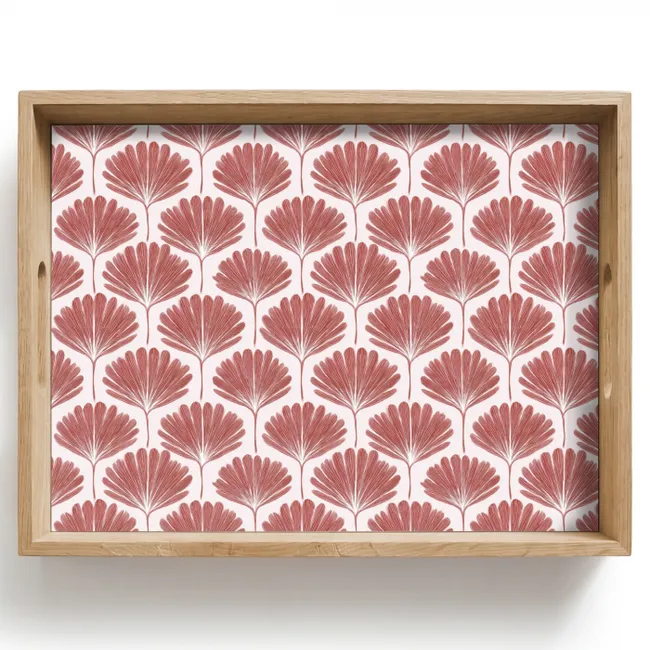Tray - Fan - Motif - Terra