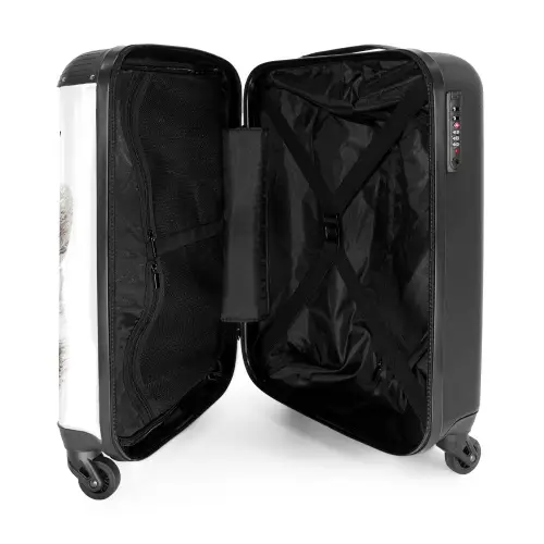 Rachid Racoon NBS - Handbagage koffer - Kinderen Unisex middel -binnenkant