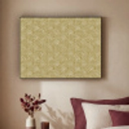 Waaier - Geometrisch - Groen Textielframe zwart klein 947 -sfeer1