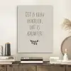Bruin - Minimalistisch - Quote - Zomer PET vilt klein -sfeer1