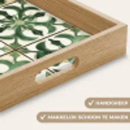 Interieur - Keramiek - Decoratie - Spaans Dienblad Rechthoek middel -USP_HandgreepNL