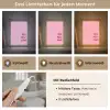 Yes you can do it - Rood - Roze Light Box met kabel (Tafellamp) klein -USP_lichtkleurDE