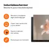 Lelies - Meeldraden - Roze - Wazig Inductie beschermer vinyl 3mm klein -zzzzzzz-td-ups