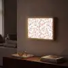 Kersenbloesem - Takken - Roze Light Box met batterij (Wandlamp) middel 907 -sfeer1