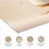 Cheesecake - Eten - Roze - Taart poster papier klein -closeup_NL