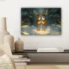 Dennensprookje - Rendier - Nacht canvas 2cm klein -sfeer6