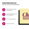 Cherish every moment - Cocktailglas - Geel Inductie beschermer vinyl 3mm klein -wsfeer2_website