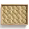 Patroon - Waaier -  Goud Dienblad Rechthoek middel 911 -z3d_shopping
