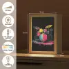 Drumstel - Kleurrijk - Verf - Levendig Light Box met kabel (Tafellamp) klein -USP_NL