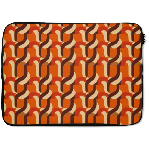 Retro - Modern - Kleurrijk laptophoes neopreen klein 279 -zkaufland3dotto