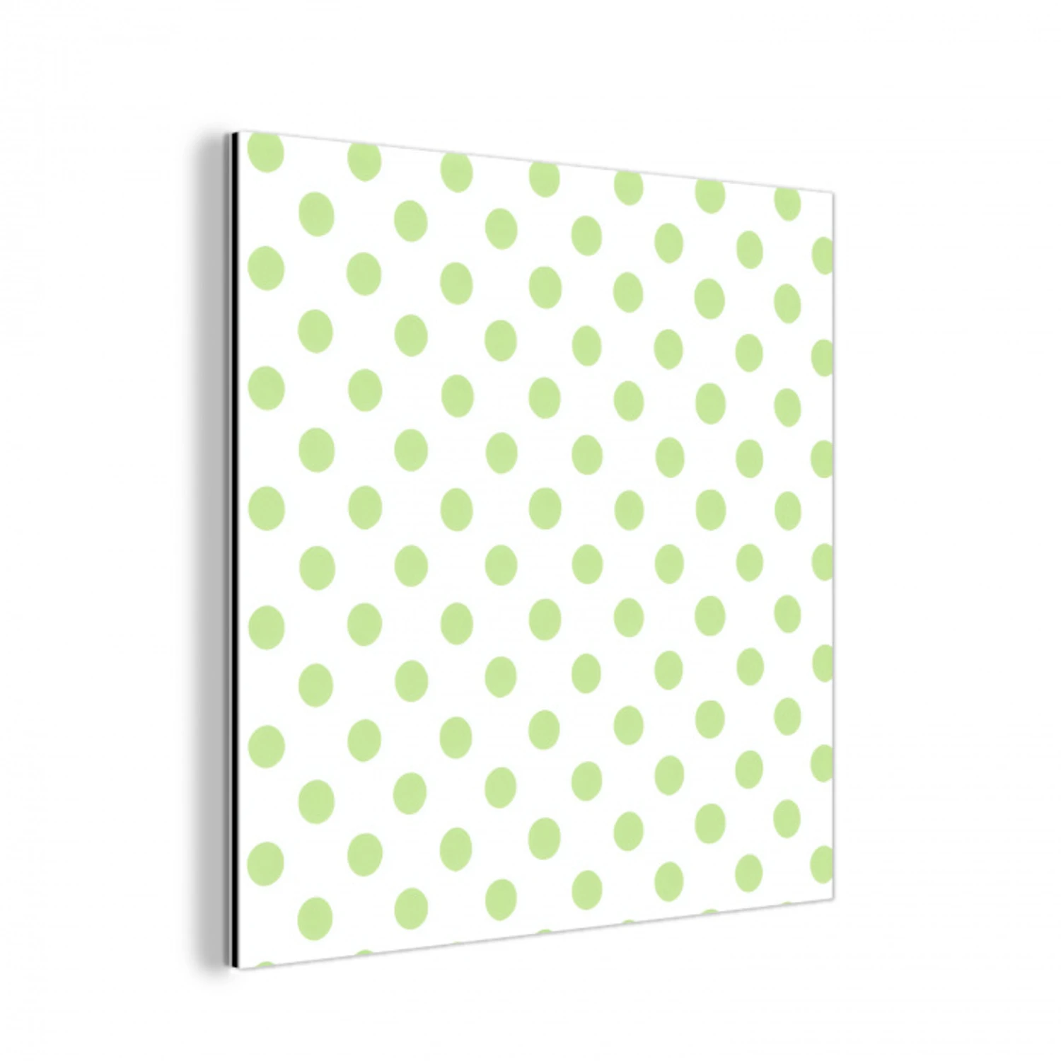 Dots - Klassiek - Groen aluminium wit klein 46 -3d