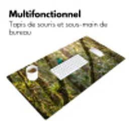 Quetzal - Jungle - Natuur - Groen Muismat XXL klein -zsfeer4_frans