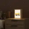 Kiepwagen - Geel - Illustratie Light Box met kabel (Kinderlampje) klein -sfeer1_kind