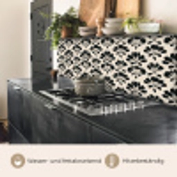 Abstract - Patroon - Zwart keuken achterwand 2 middel 871 -usp_DE