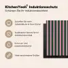Verticale strepen - Groen - Roze Inductie beschermer vinyl 3mm middel 274 -tsfeer2_DE