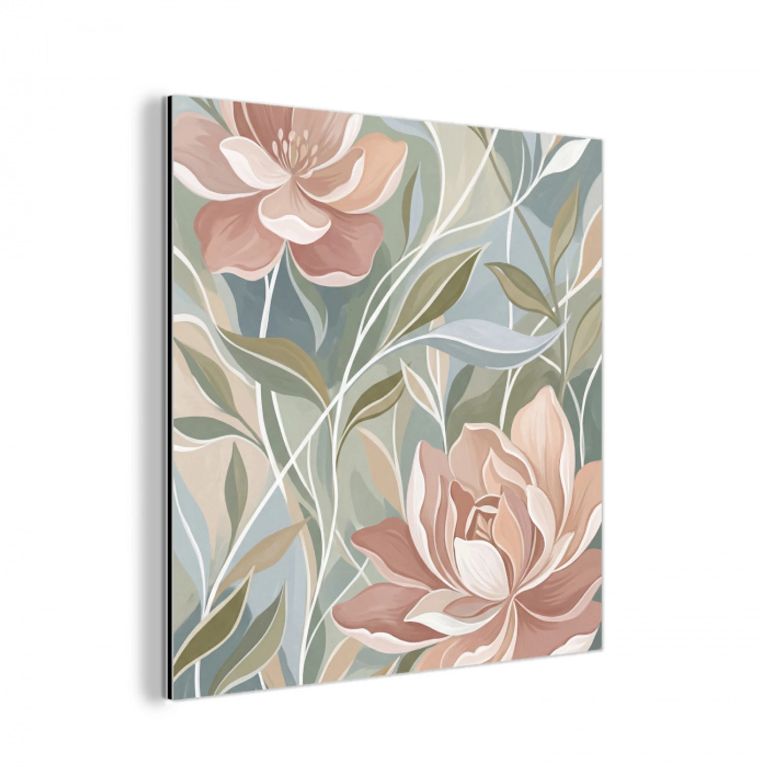 Elegant - Romantiek - Roze aluminium wit klein -3d