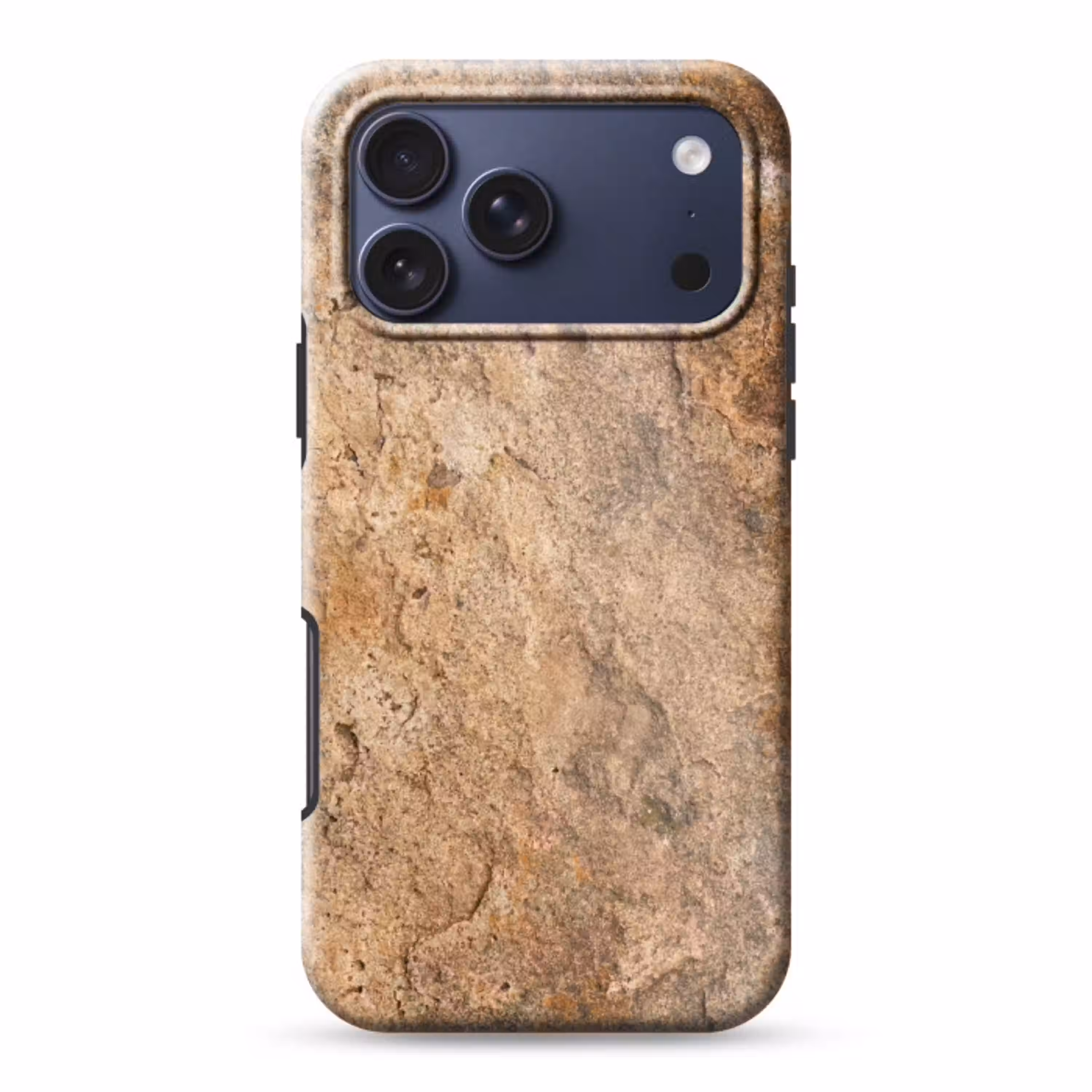 Steen - Natuur - Textuur - Abstract - Bruin Toughcase MagSafe Apple iPhone 17 Pro Max klein -3d