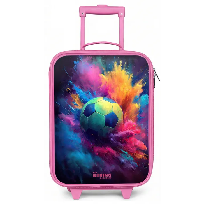 Neon - Bal - Kleurrijk Kinderkoffer - Roze klein -zz3dotto